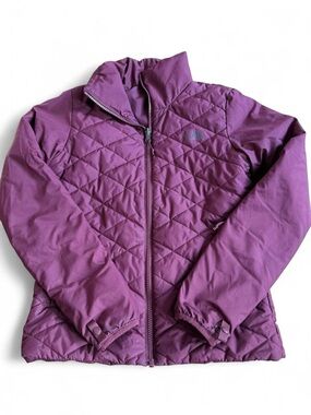 The North Face Women’s XS Quilted Jacket Plum Purple Lightweight Puffer